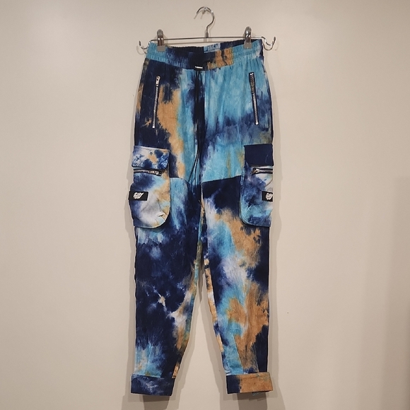 Sole Boy Tie-Dye‎ Cargo unisex Joggers - Picture 1 of 4